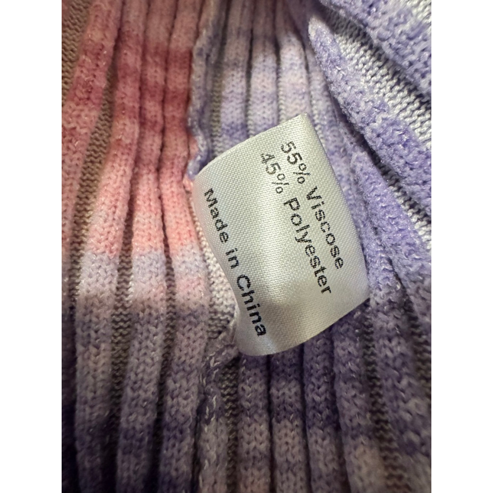 Princess Polly Zana Pink Purple Ribbed Mini Dress NWT Size Medium - Picture 8 of 9